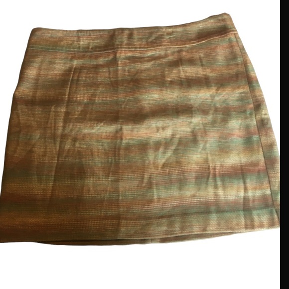 Ann Taylor LOFT tweed mini skirt 16 - Picture 2 of 12